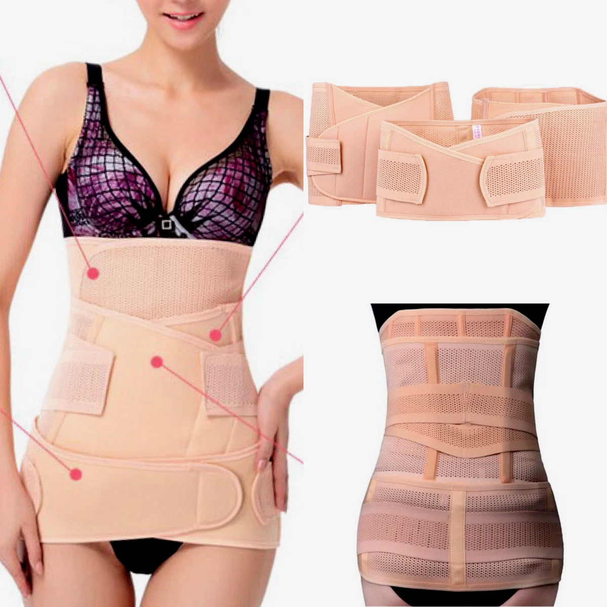 UK Best Postpartum After Pregnancy Delivery Girdle Abdominal Support Tummy  Belt