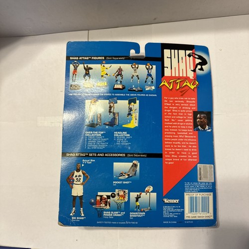 Figura de acción Shaquille O'neal Kenner SHAQ ATTAQ, 1994 de colección - NUEVA - Imagen 2 de 2