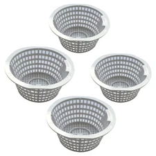 (4 pack) Swimming Pool Skimmer Basket For Swimline Hydrotools 8928 Olympic ACM88
