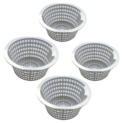 (4 pack) Swimming Pool Skimmer Basket For Swimline Hydrotools 8928 Olympic ACM88
