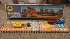 Technofix Shunting Loader 325 Wind up Train Tin Litho Toy W Germany Missing Part