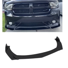 Black Front Bumper Lip Body Kit Lower Spoiler Splitter For Dodge Durango