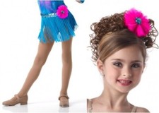 Child XS Fringe Skirt and Headdress ONLY Jazz Tap WHAT MAKES YOU BEAUTIFUL