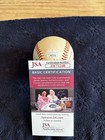 Earl Williams 1971 NL ROY Signed ONL Leonard S Coleman Baseball JSA COA Vintage — photo 2