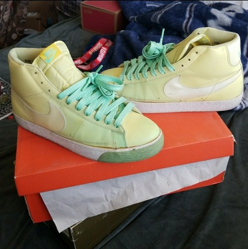 nike blazers lemon