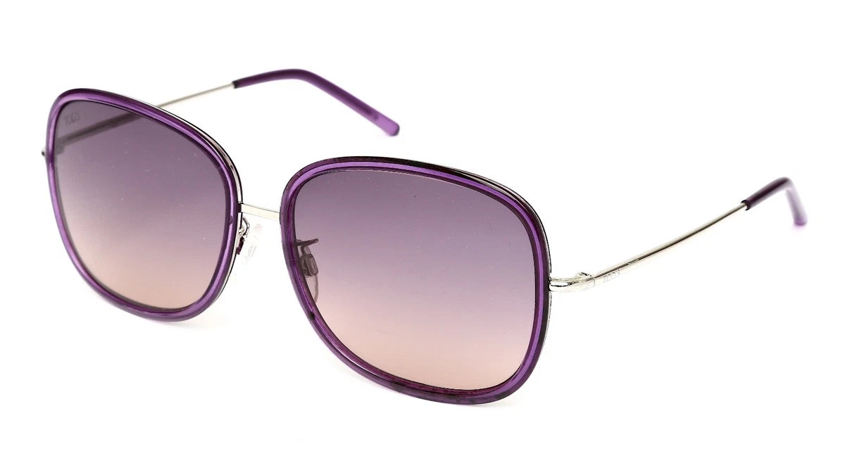 Tod\'s Purple Frame Sunglasses Tod main image 3