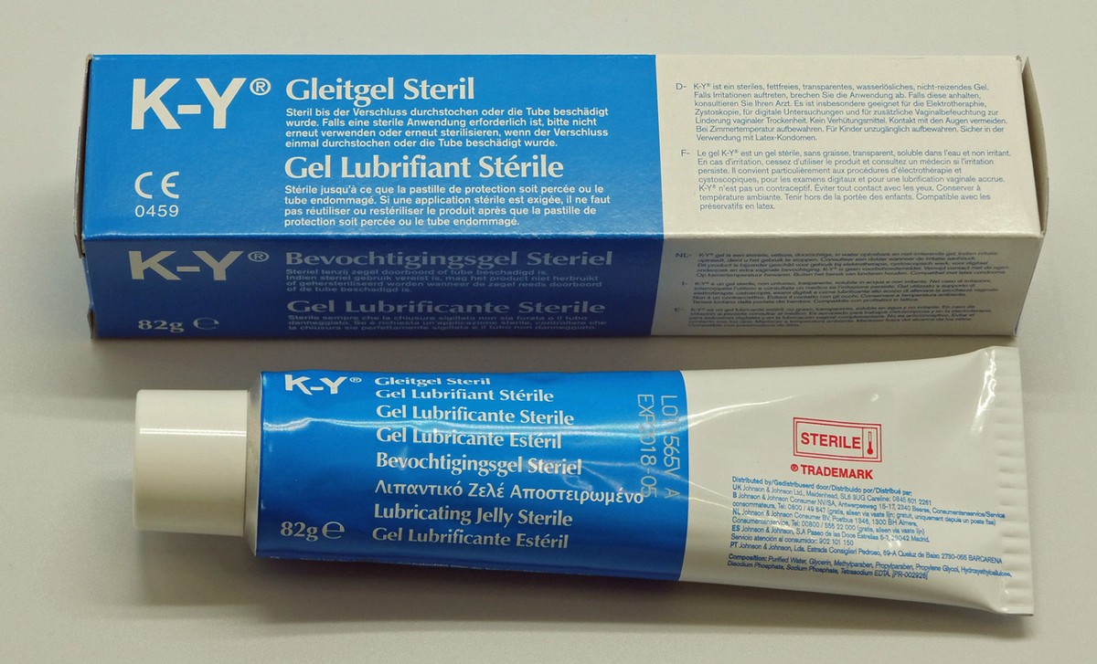 refresh lubricant gel K-Y Gleitmittel Johnson & Johnson Gel steril 82g KY