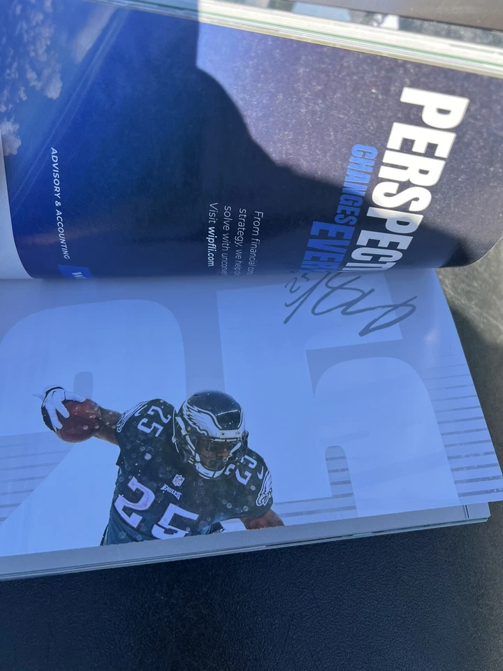 PROGRAMA DÍA JUEGO PHILADELPHIA EAGLES VS JACKSONVILLE JAGUARS 3/11/24 LESEAN MCCOY Foto 4 de 4