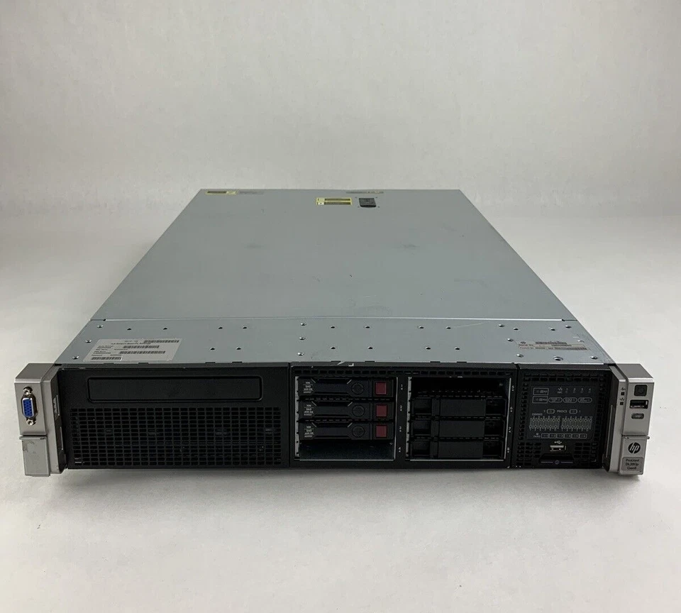 Servidor HP ProLiant DL380p Gen8 2x E5-2630 2,3 GHz 48 GB RAM SIN HDD SIN SISTEMA OPERATIVO Foto 2 de 4