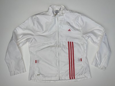 corta vento adidas branco
