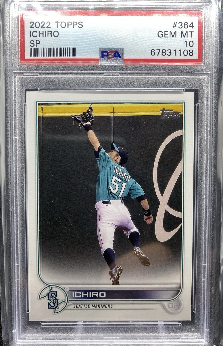 2022 TOPPS イチロー #364 SP GEM MT 10（2022 Topps Ichiro Suzuki 