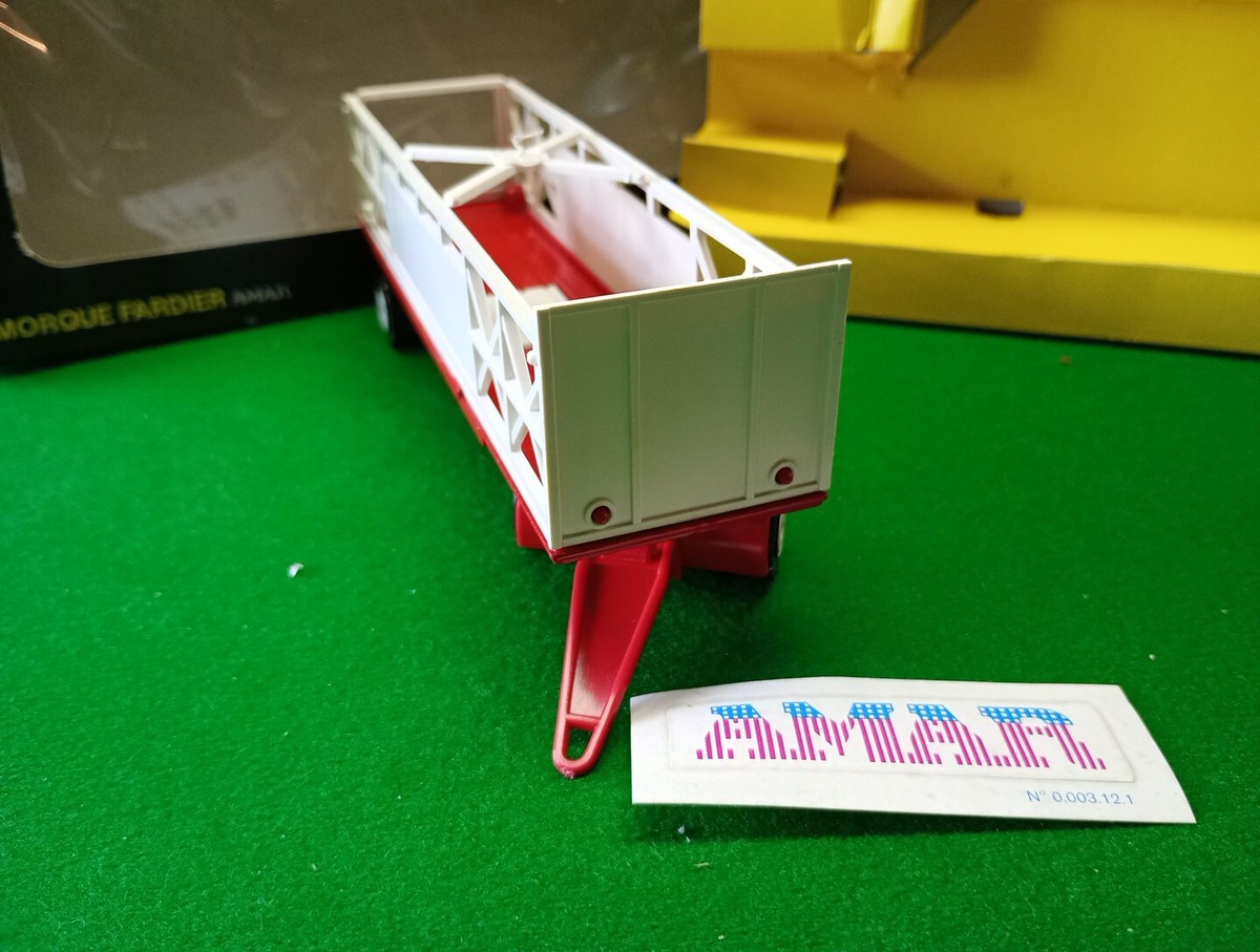 Solido n° 338 remorque fardier AMAR du camion DAF neuf 1/50