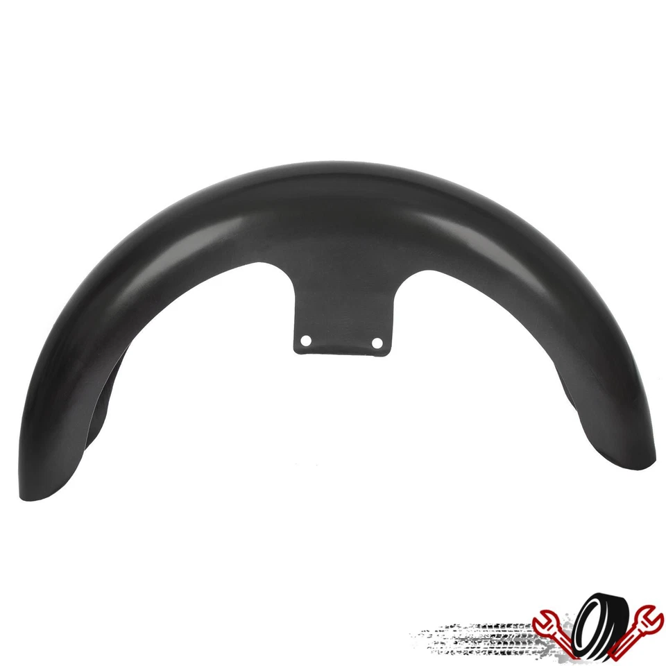 Guardabarros delantero envolvente de 21" para Harley Touring Street Glide Road King excavadora personalizada Foto 3 de 4