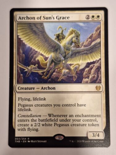 Archon of Sun's Grace - Theros: Beyond Death - Magic the Gathering MTG Nice!