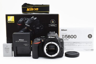 Nikon D5600 24.2 MP Digital SLR Camera Body Only in Box From Japan [7693shot]