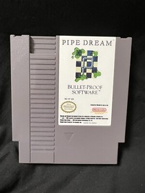 Pipe Dream CIB NES Nintendo Authentic Tested Working Free Shipping video game