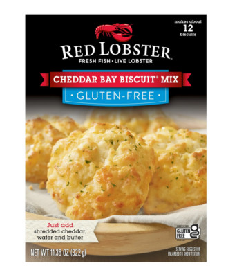 Red Lobster Cheddar Bay Biscuit Mix, Gluten-Free, 11.36 oz Box
