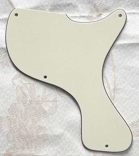 Fits Gibson Les Paul Junior 1958 Style Guitar Pickguard 3 Ply Vintage Yellow