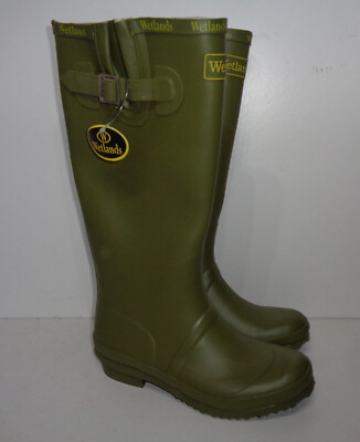 Ladies New Green Wellies Womens Wetlands Waterpoof Wellington Boots UK Size  UK