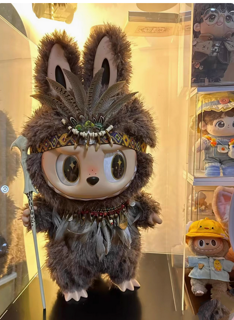 POP MART The Monsters Labubu ZIMOMO 58CM Big Chief Indian POP MART The Monsters Labubu ZIMOMO 58CM Big Chief Indian