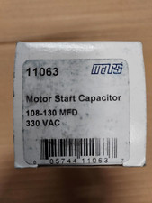 Motor Start Capacitor 108-130 MFD 330 VAC NIB