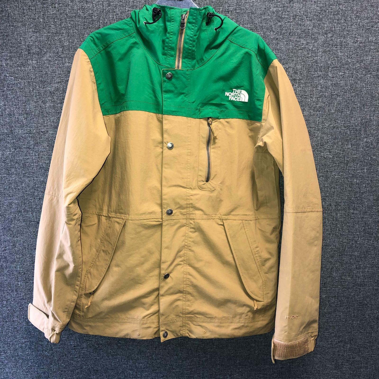 Chaqueta de esquí The North Face verde beige pequeña TD016 LL 10