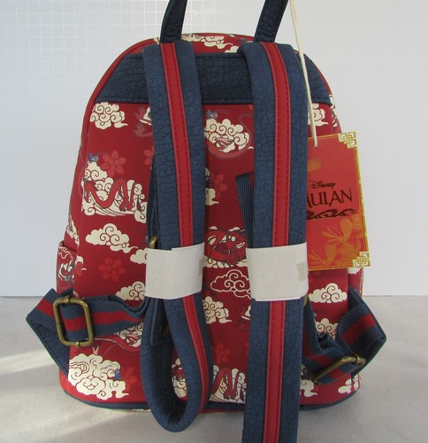 Disney Loungefly Mulan Mushu Clouds Mini Backpack NWT - Picture 6 of 9