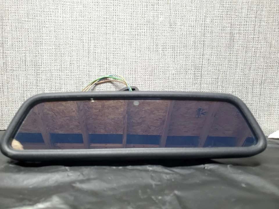 1995-2000 BMW 740i 740iL 750iL Auto Dim Rear View Mirror E13012417 OEM - Image 3 of 4