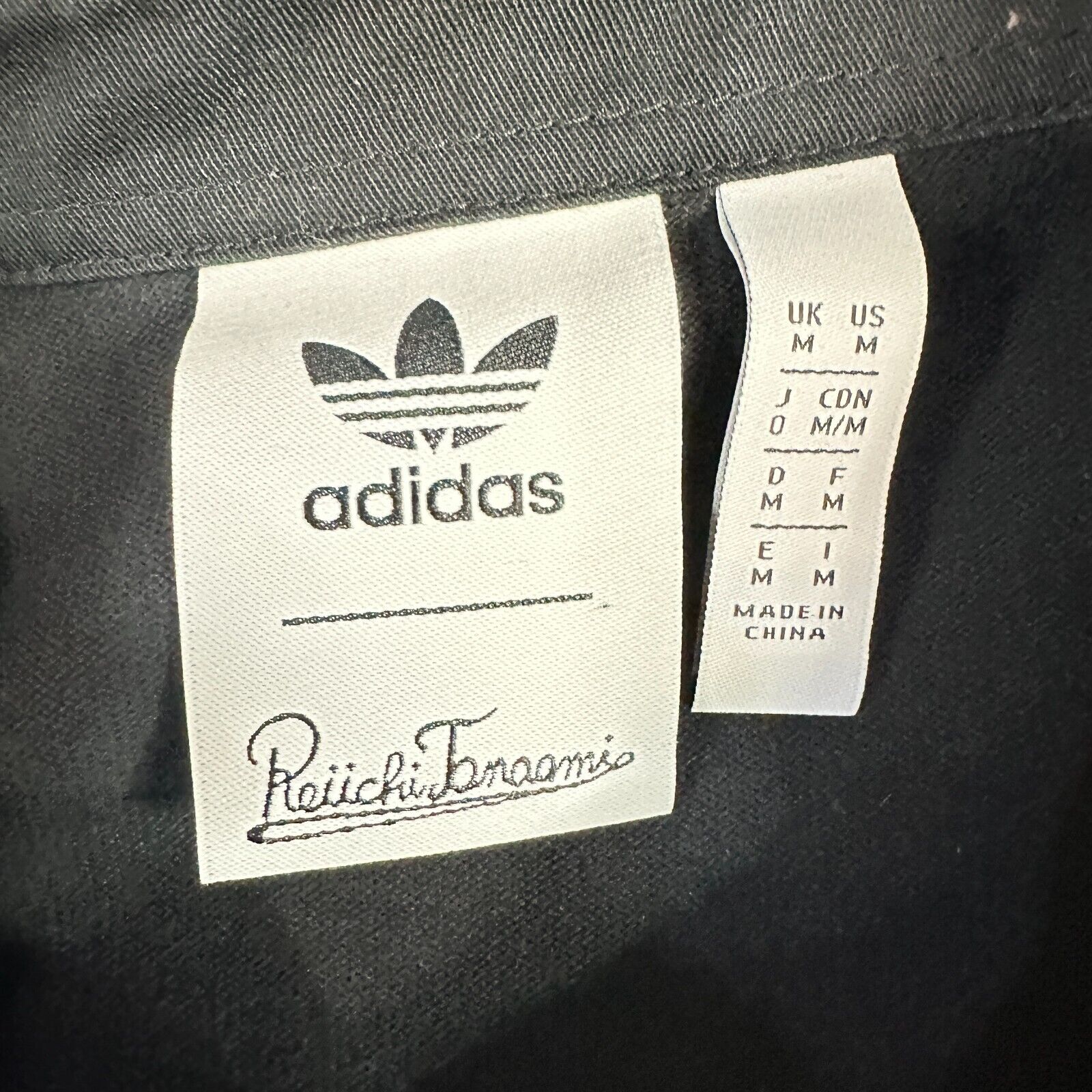 Adidas Reiichi Tanaami Polo Shirt M Black Long Sl… - image 4