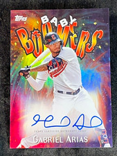 2023 Topps FOIL REFRACTOR Baby Boomers ROOKIE AUTO Gabriel Arias item 13