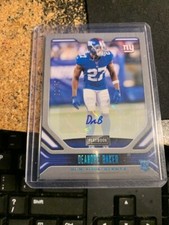 2019 PANINI PLAYBOOK DEANDRE BAKER AUTOGRAPH ROOKIE 69/75 