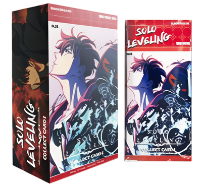 Solo Leveling Collect Card Box Vol 2 Arise from the Shadow Korean