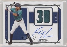 2020 Panini National Treasures Signature Numbers 71/99 Kyle Lewis Auto 0rm6