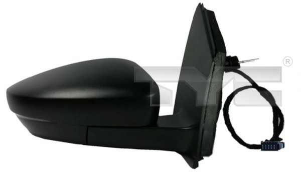 AußEnspiegel Tyc 337-0182 FüR Vw 6R1 6C1 Polo AsphäRisch Einstellung: Seilzug 5-image