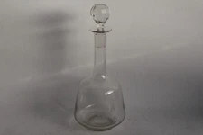 Antique crystal carafe with engraved monogram G (57088)