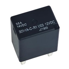 301-1A-C-R1 U03 12VDC 35A 4Pins Automotive Plug in Relaywith SPST Contact