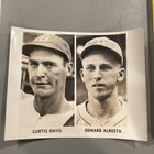 ca 1940’s Curtis Davis & Edward Albosta Brooklyn Dodgers Press Photo — photo 1
