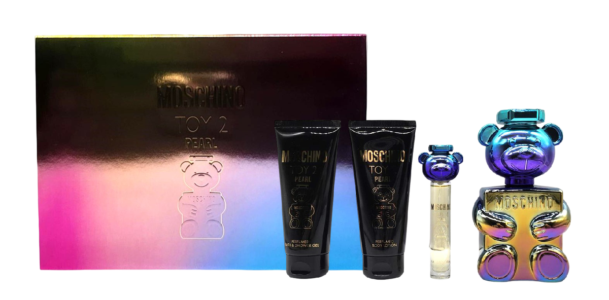 Moschino Toy 2 Pearl for Women 4 PC Set: 2 x EDP SPR + Body Lotion
