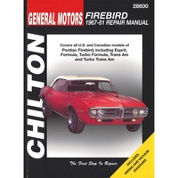 General Motors Pontiac Firebird 1967-1981 Reparaturhandbuch Chilton