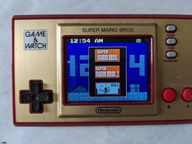 USED Nintendo Game and Watch Super Mario Bros Color Screen Handheld Console