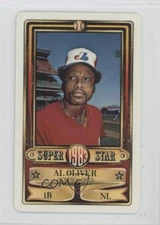 1983 Perma-Graphics/Topps Credit Cards Al Oliver #150-SSN8310