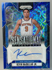 2024-25 Prizm - Sensational Signatures Kevin McCullar Jr. #SS-KMJ Choice /49 RC
