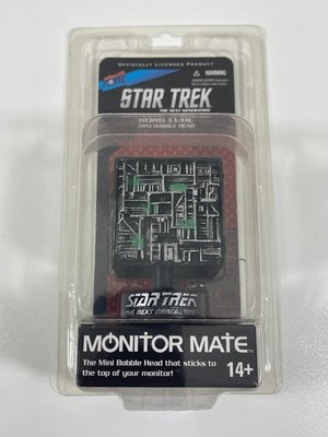 Star Trek Borg Cube Monitor Mate Mini Bobble Head Sealed Bif Bang Pow Great Gift