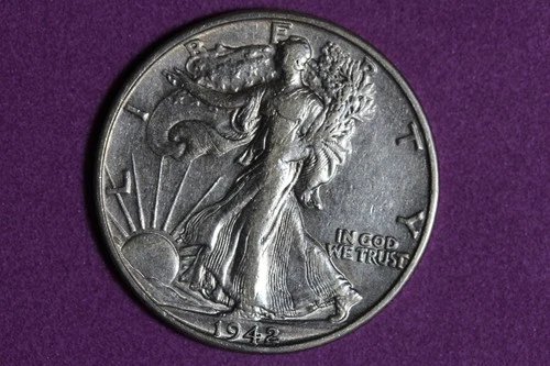 ESTATE FIND 1942 S Walking Liberty Half Dollar!!#K59518