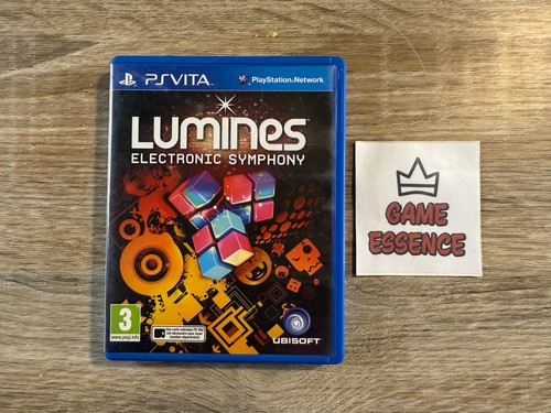 Lumines Electronic Symphony PS Vita, Complet PAL FR, Sony, Bon état