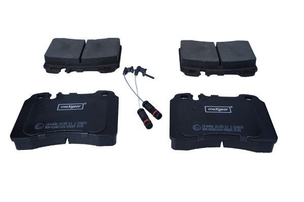 Plaquettes de frein MAXGEAR résolvant les sifflements sur Mercedes