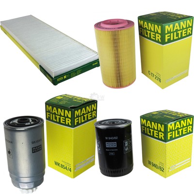 MANN-FILTER Inspektionspaket für Fiat Ducato Pritsche/Fahrgestell 2.8 JTD 2.3