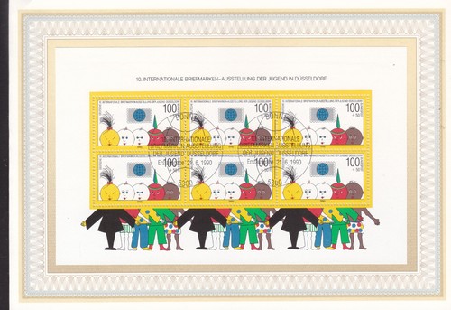 1472 Block 21 ETB Briefmarkenausstellung der Jugend Mi 22