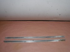 Jeep Wrangler Yj Cj 81-95 Full Door Chrome Trim Panel Metal Bracket Holder