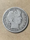 1900 Barber Half Dollar - As Shown! (#2164)